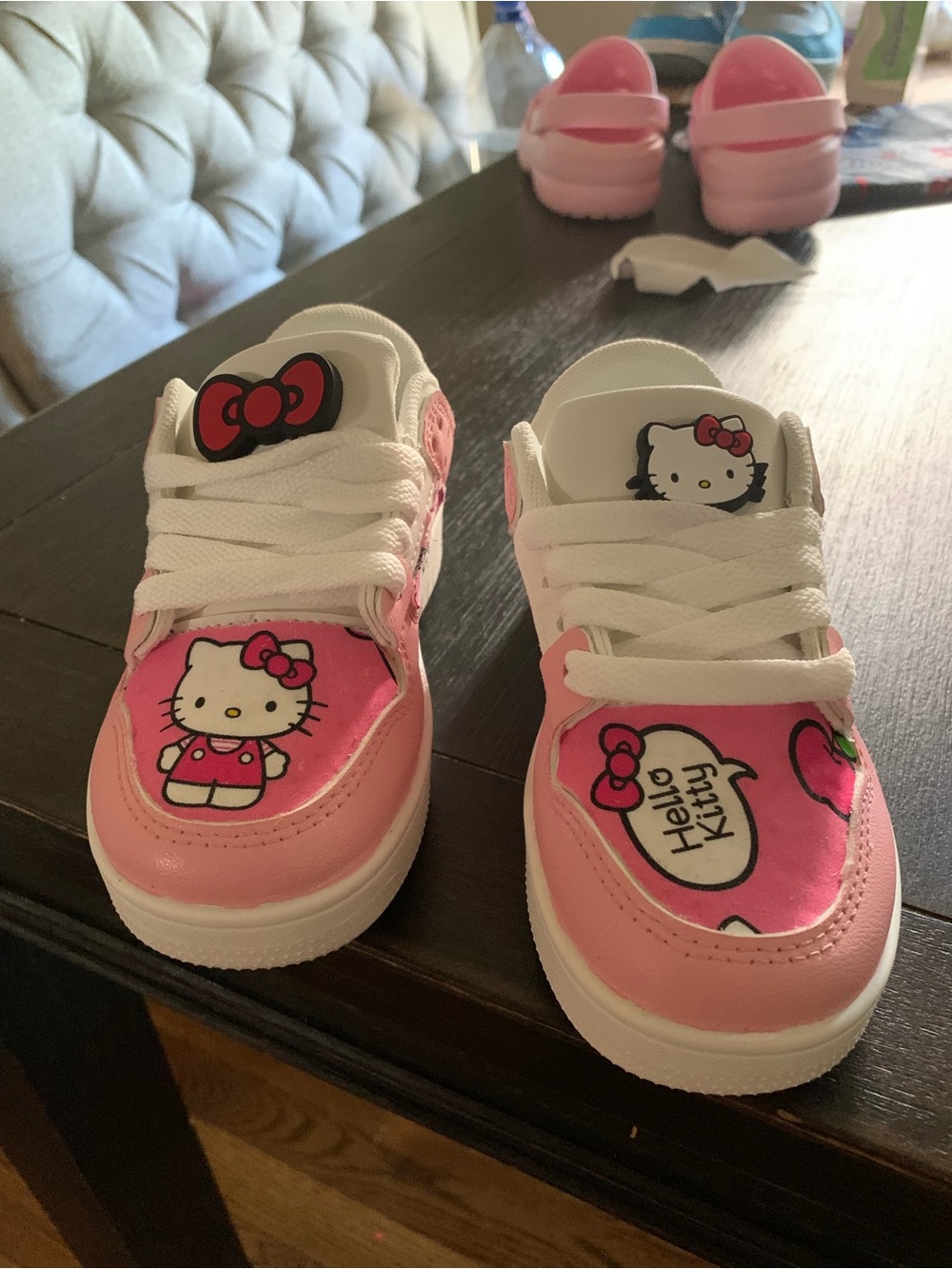 Custom Hello Kitty Sneakers size 11-12
